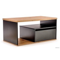 Журнальный столик Halmar Pantera 110x60x50 (дуб вотан/черный)