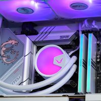 Система жидкостного охлаждения для процессора Valkyrie A360 ARGB (белый)