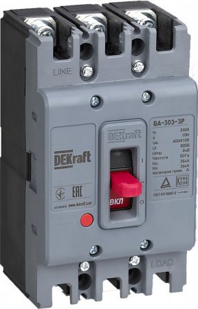

Выключатель автоматический DEKraft 22754DEK