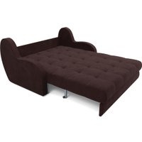Диван Мебель-АРС Аккордеон Барон НПБ 155x200 (велюр шоколад HB-178/16)