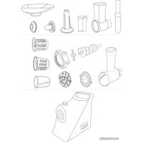 Мясорубка Redmond (Редмонд) RMG-1244-6 в Лиде