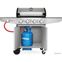 Газовый гриль для дачи Koler Relish v1 (серебристый)