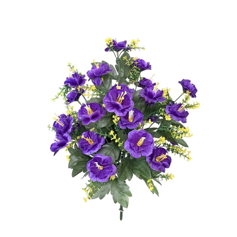 Искусственный букет KlrBy Колокольчики СН28чернильный