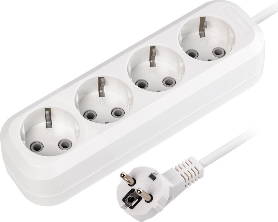 Удлинитель SmartBuy SBE-16-4-10m-Z