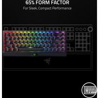 Клавиатура Razer BlackWidow V4 mini HyperSpeed Phantom (черный, нет кириллицы)