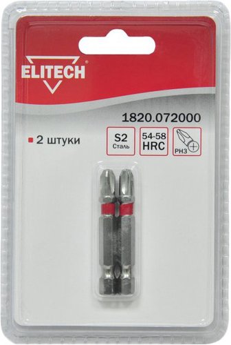Набор бит ELITECH 1820.072000