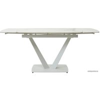 Кухонный стол M-City Alatri 120 Gloss 614M04391 (Staturio White Solid Ceramic/White)