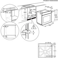 Электрический духовой шкаф Electrolux OEF3H70TW