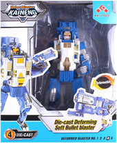 Робот-бластер с мягкими пулями DV-T-2003 (синий)