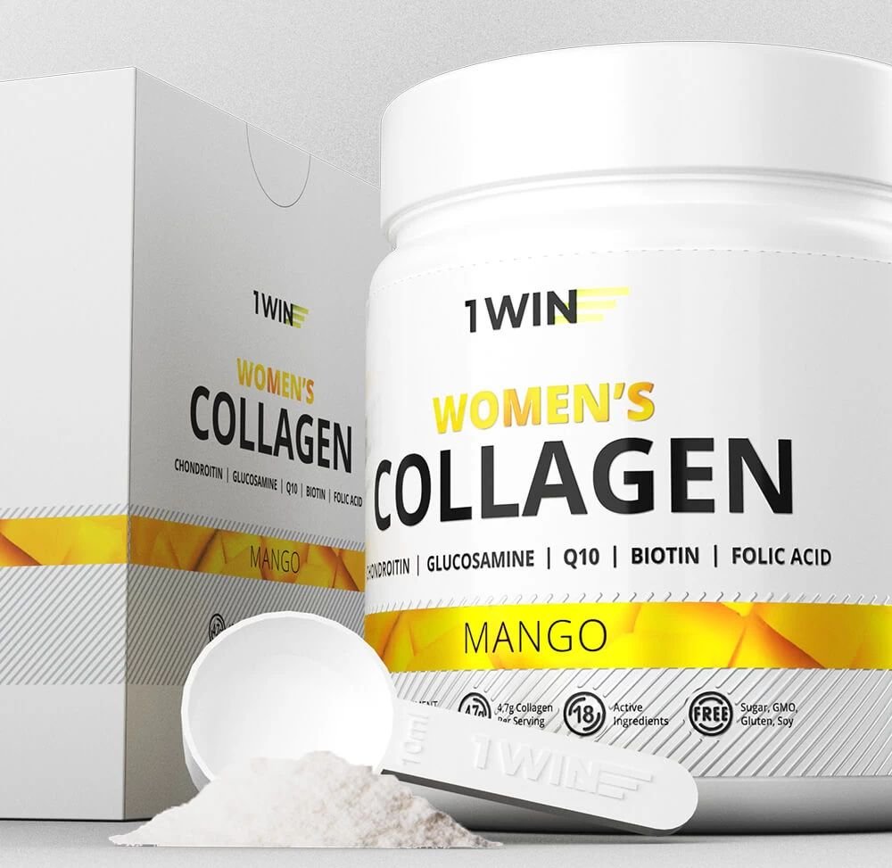 

Комплекс 1WIN Коллаген комплекс для женщин с 18 активными ингредиентами (манго, 180 г)