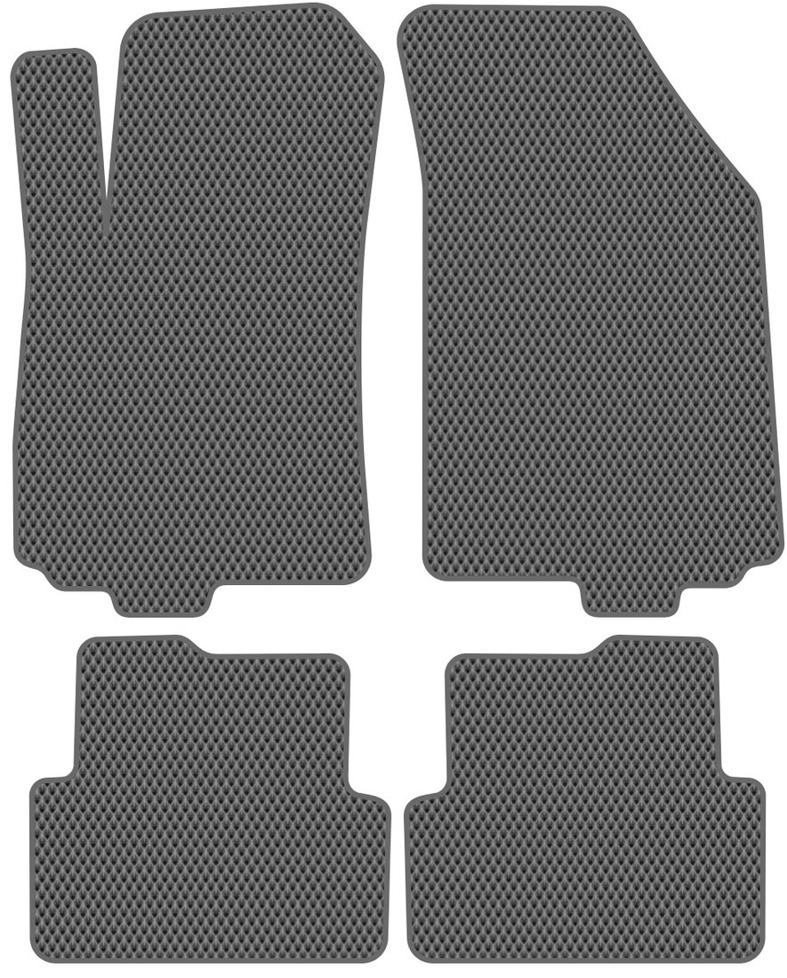 

Комплект ковриков для авто Alicosta Chevrolet Aveo II (хэтчбек 5 дв, седан / T300) 2011 - 2015 (серый, ромб)