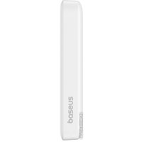 Внешний аккумулятор Baseus Magnetic Mini Air Wireless Fast Charge Power Bank 20W 10000mAh (белый) + брендированный брелок Baseus