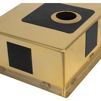 Кухонная мойка ZorG ZRN 4555 Premium PVD Gold