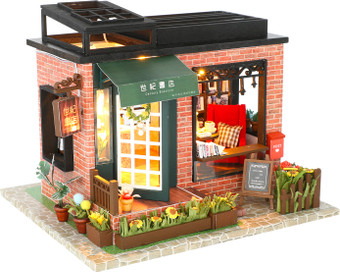 DIY Mini House Книжный магазин (C008)