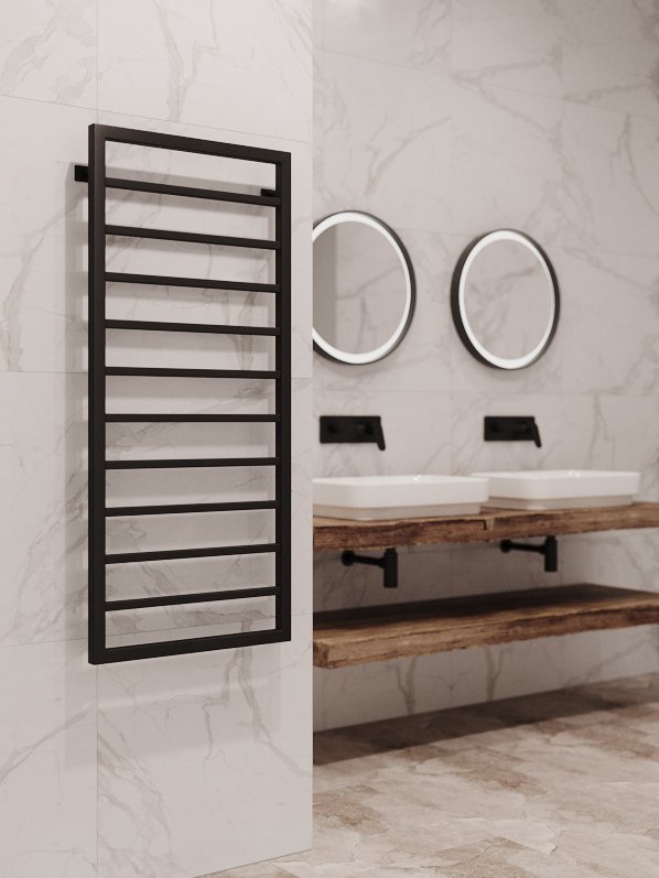 

Полотенцесушитель Stinox Croma 50x120 cr120 Ral 9005