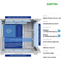 Корпус XASTRA QR600 7ARGB C10-UC (белый)