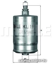 Топливный фильтр Mahle Knecht KL19