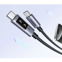 Кабель Ugreen L509 35513 USB Type-C - USB Type-C (3 м, серый)