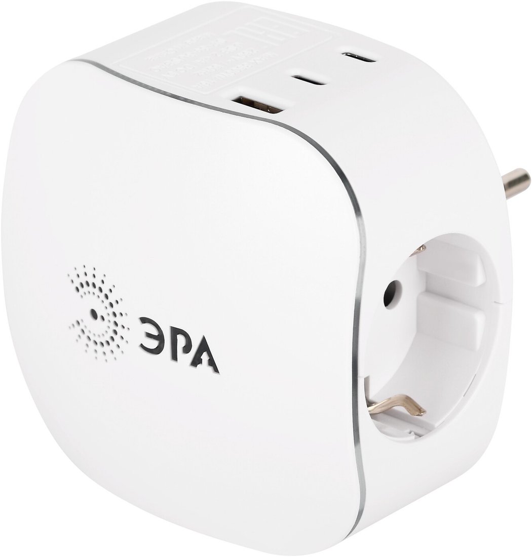 Разветвитель ЭРА SP-3e-3USBAC-W Б0069081