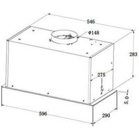 Кухонная вытяжка ZorG Neve 1260 60 S-GC (черный)