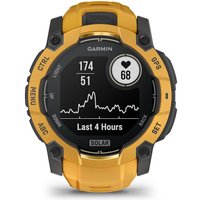 Умные часы Garmin Instinct 3 Solar 50 мм (желтый/черный)