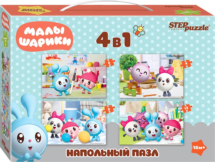 

Мозаика/пазл Step Puzzle Малышарики 70155 (30 эл.)