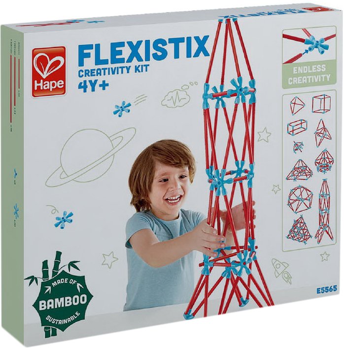 

Конструктор Hape Flexistix E5565 Creativity Kit