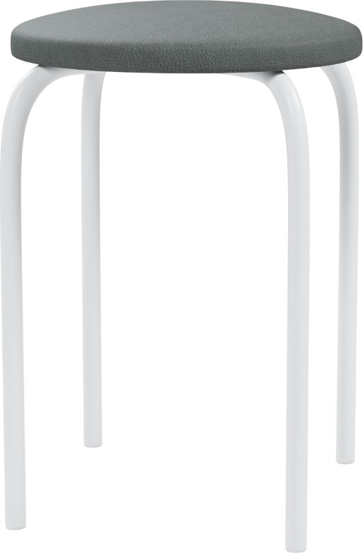 

Табурет Mio Tesoro Чико (серый/белый)