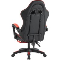 Игровое (геймерское) кресло Defender Tornado (черный/красный)