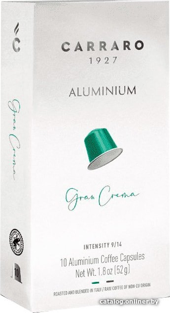 Кофе в капсулах Carraro Gran Crema 10 шт