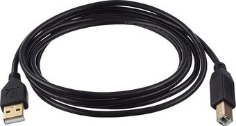 Кабель GoPower 00-00027492 USB Type-A - USB Type-B (1.8 м, черный)