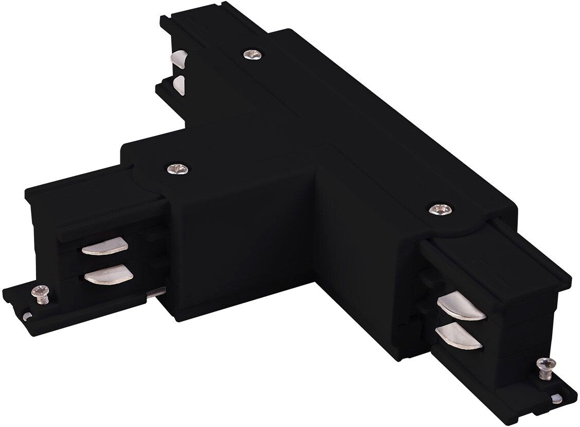 

Коннектор питания шинопровода Elektrostandard Т-образный левый TRC-1-3-TL-BK a039550 (черный)
