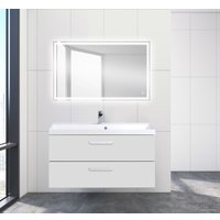  BelBagno Тумба под умывальник Aurora-1000-2C-SO-BO (bianco opaco)