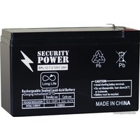 Аккумулятор для ИБП Security Power SPL 12-7,2 F2 (12В/7.2 А·ч)