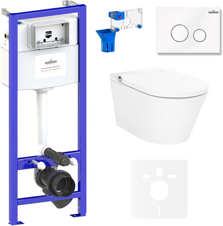 

Унитаз подвесной Lavinia Boho Smart V-Clean 7 в 1 87561156