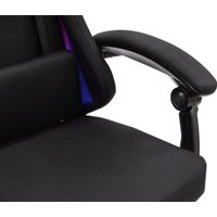 Игровое (геймерское) кресло Knight Wolf RGB (черный)