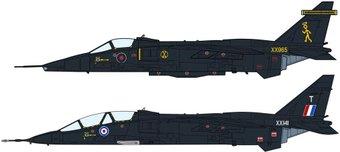 Hasegawa Истребитель-бомбардировщик Jaguar GR Mk 2A Black Combo (2 kits)