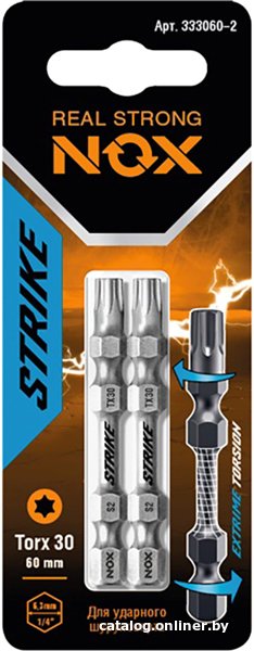 Набор бит Nox Strike 333060-2 (2 шт)