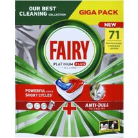 Капсулы для посудомоечной машины Fairy Platinum Plus Все в 1 Лимон (71 шт)