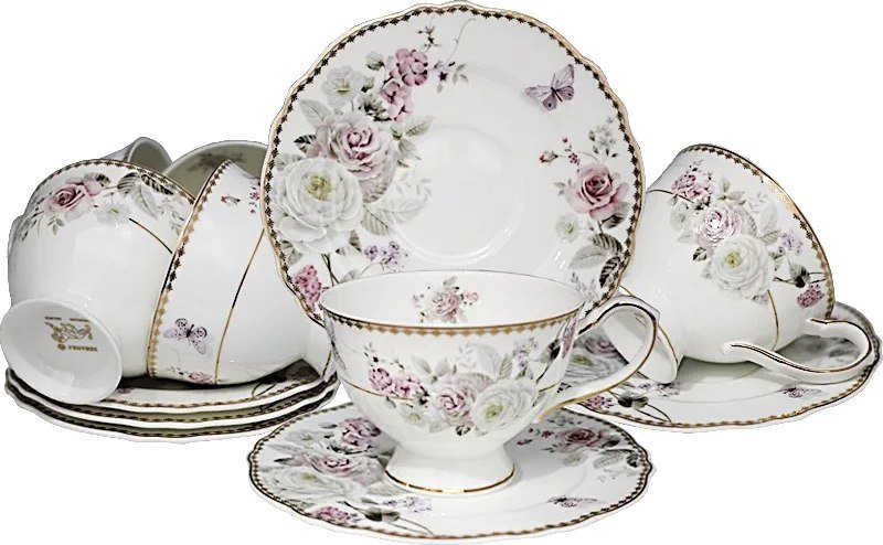 

Набор чашек Lenardi Пионы 108-219