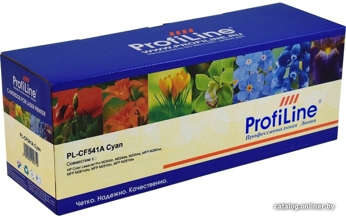 Картридж ProfiLine PL-CF541A-C (аналог HP 203A CF541A)