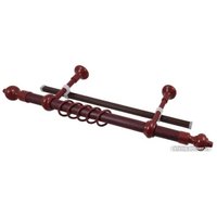 Карниз для штор Legrand Кантри + У-шина 3.0 48063503 (красное дерево)