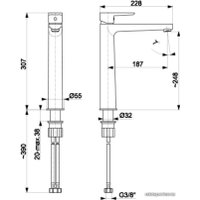 Смеситель Armatura Neon 5222-613-00