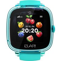 Детские умные часы Elari KidPhone Fresh 4G (бирюзовый)