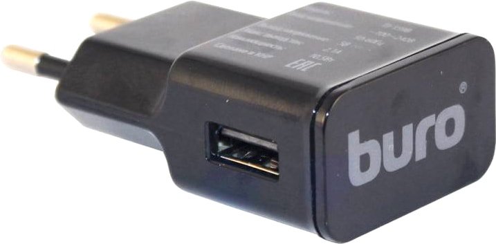 

Сетевое зарядное Buro TJ-159 (черный)