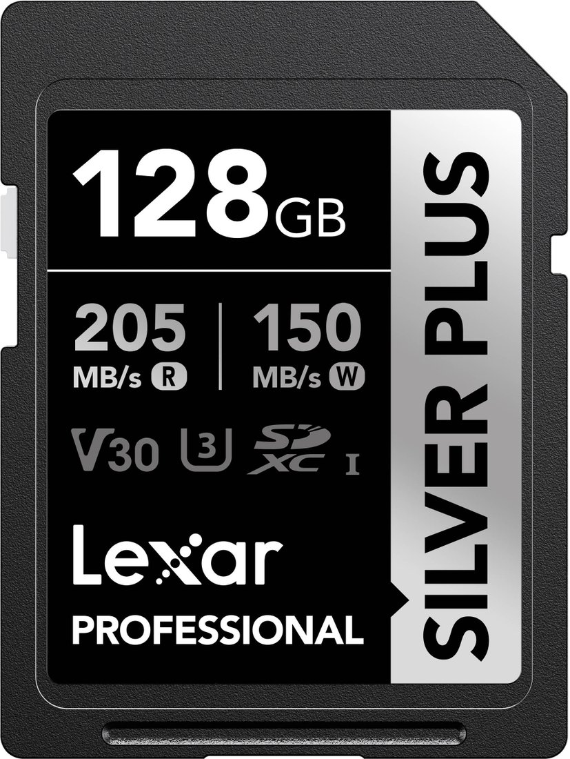 

Карта памяти Lexar Professional SILVER PLUS SDXC LSDSIPL128G-BNNNG 128GB