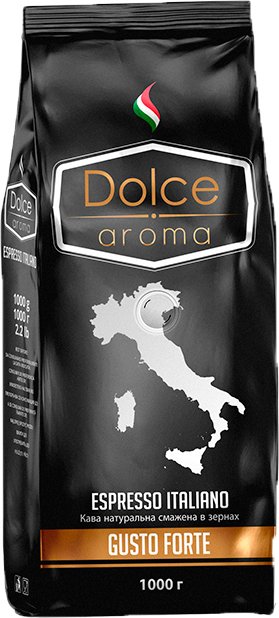 

Кофе Dolce aroma Gusto Forte зерновой 1 кг