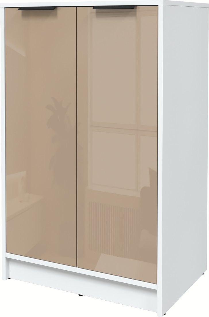 

Тумба Интерлиния Концепт КТ-Т64 Глосс (белый платинум/капучино глянец)