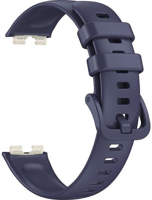 

Ремешок Rumi силиконовый для Huawei Band 8/9 (темно-синий)