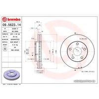  Brembo 09562314